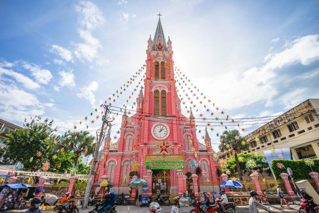 Tan Dinh kerk in Ho Chi Minh