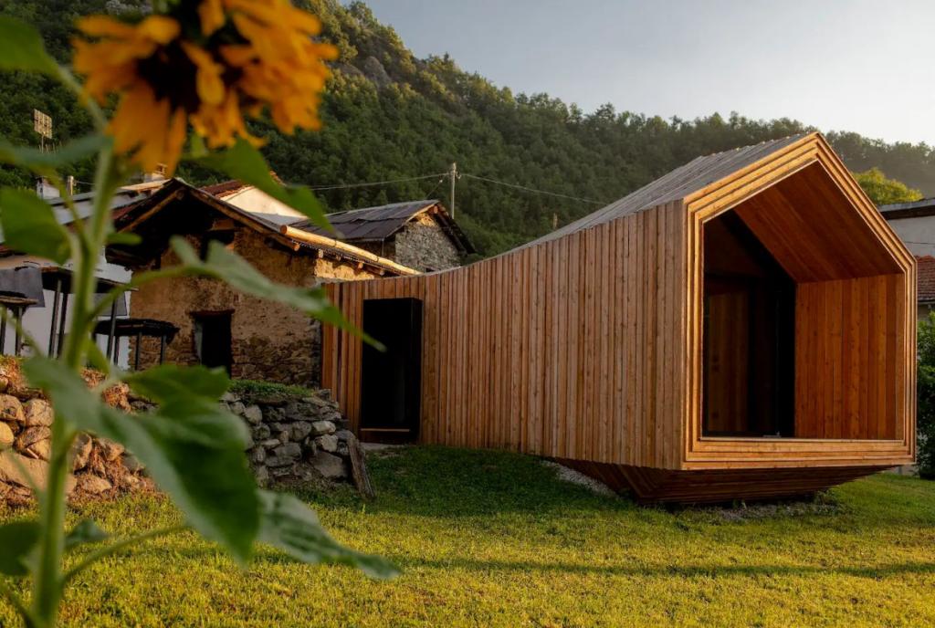 tiny house in de bergen 