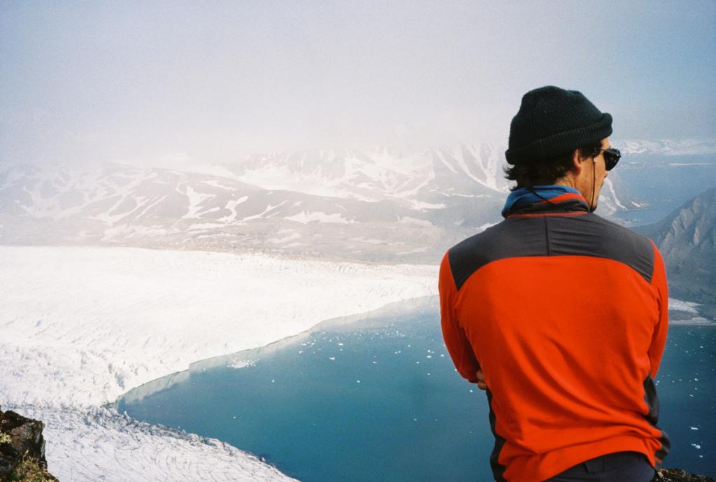 uitzicht berg Spitsbergen
