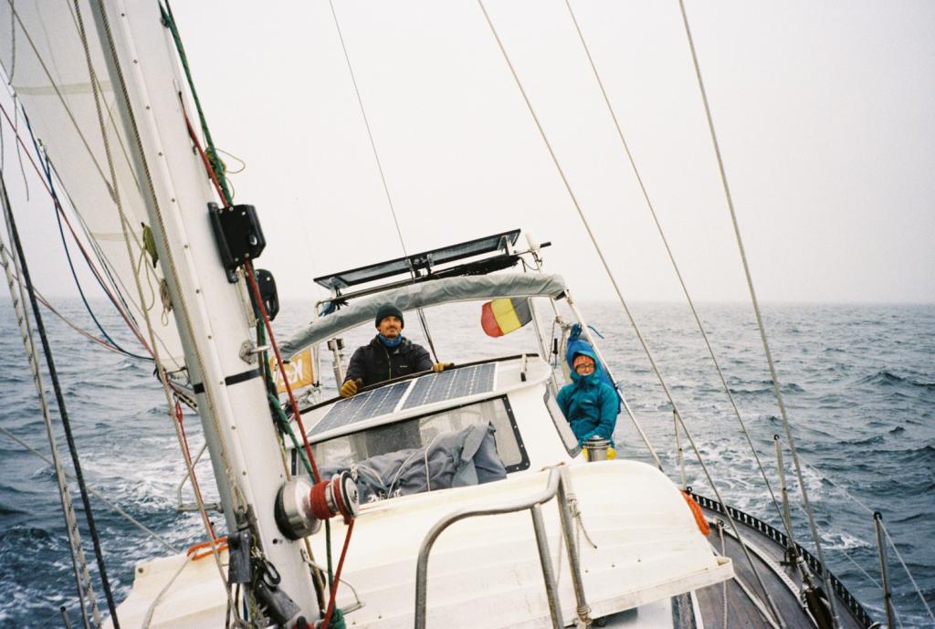 Aan boord van zeilboot Mencia