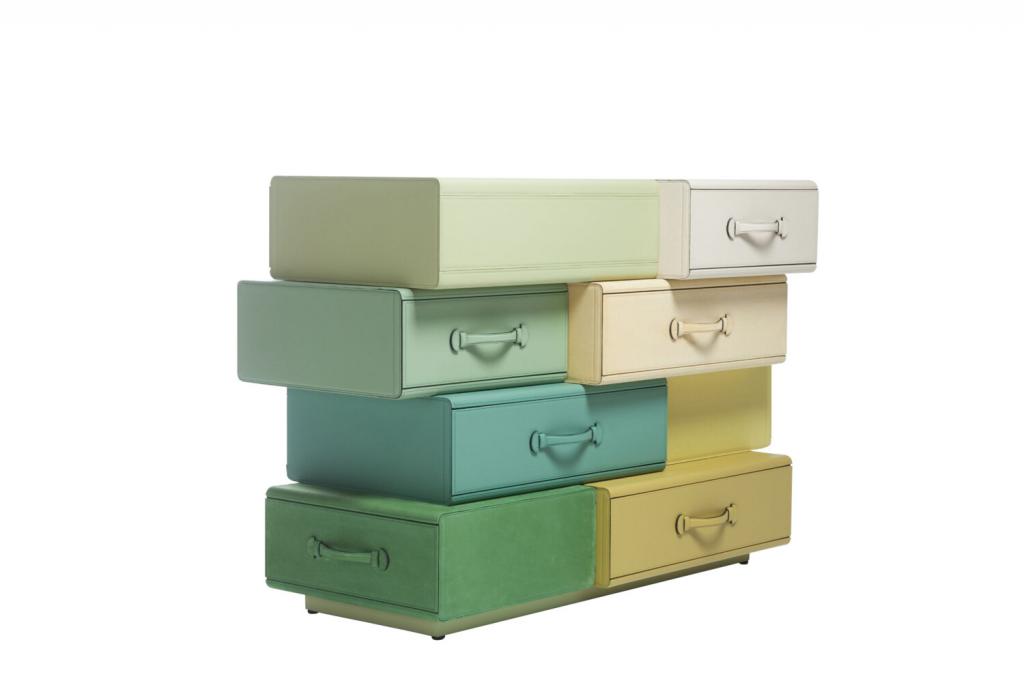 Een ladekast uit de Suitcases Series.