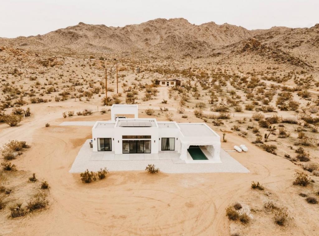 designvilla in de woestijn van Joshua Tree