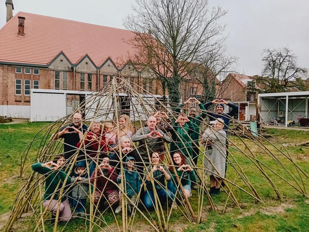 Op de site woont een mix van generaties.