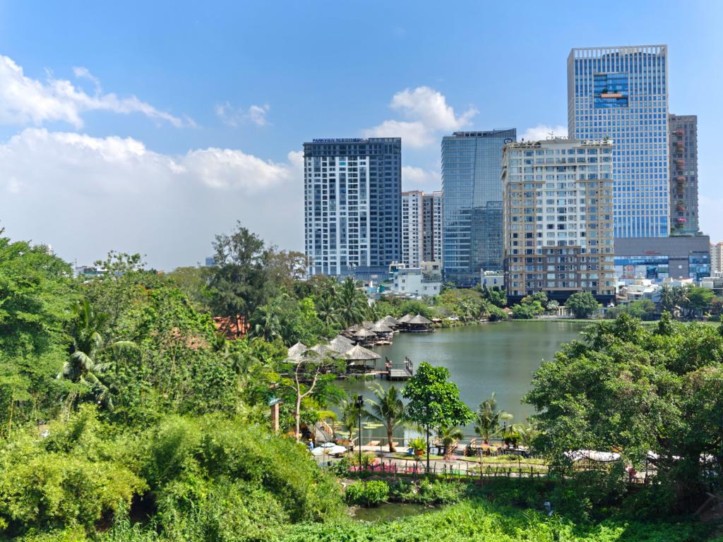 Van Tanh park Ho Chi Minh