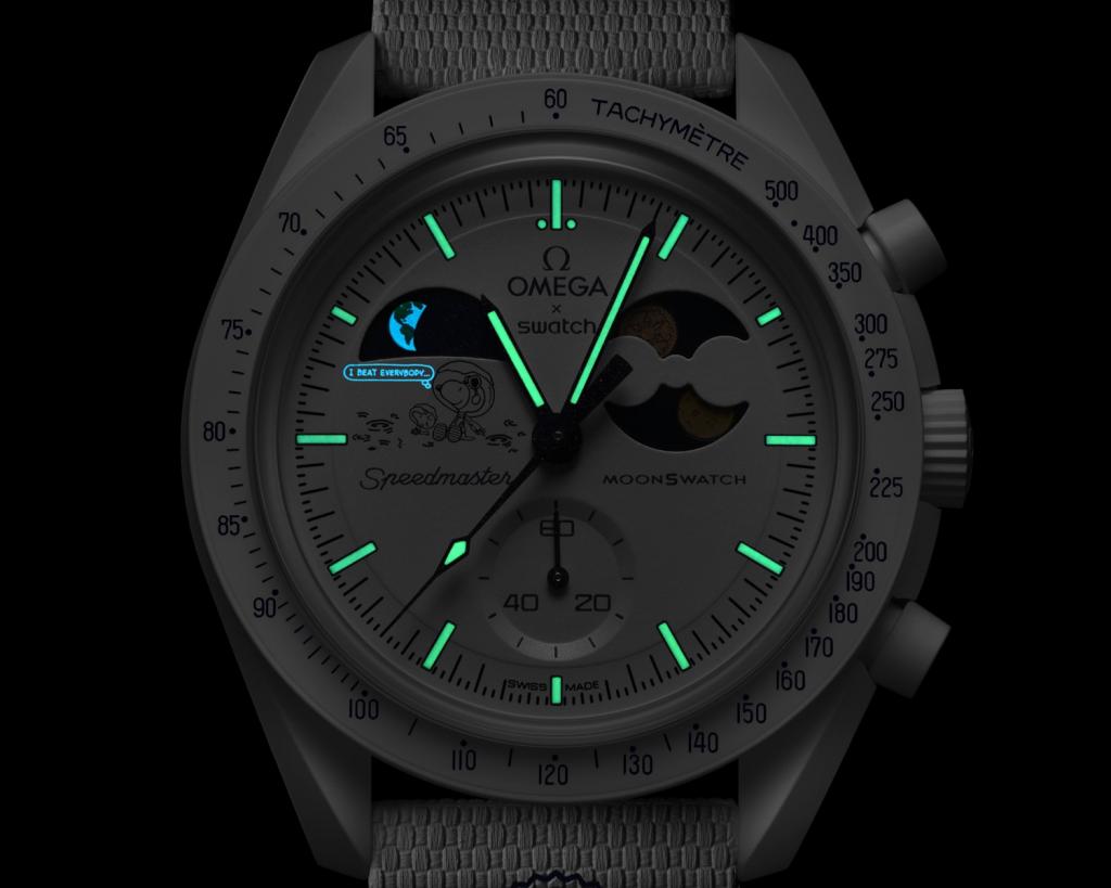 Mission to Earthphase – Moonshine Gold Cool Moon van Omega en Swatch