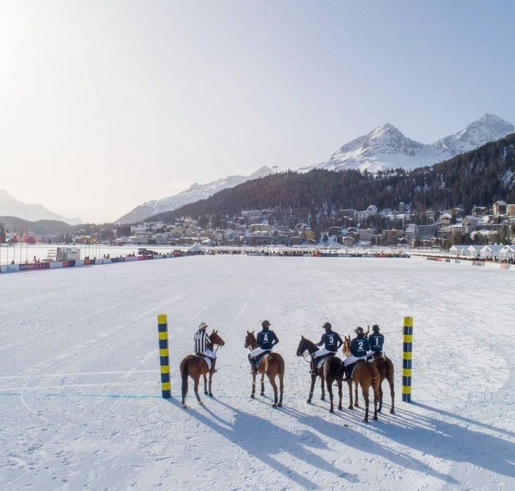 het meer van st. Moritz