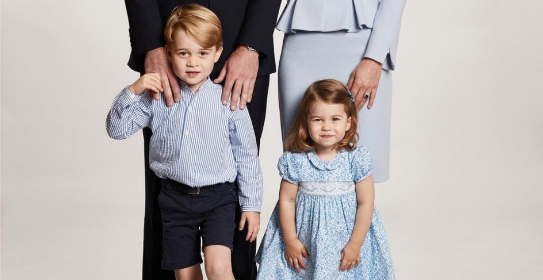 Photo officielle des voeux de fin d'année du prince William et de la duchesse de Cambridge