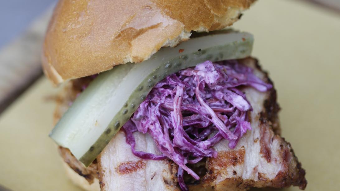 BBQ-recept: pulled pork brioche sandwich BBQ-recept: pulled pork brioche sandwich