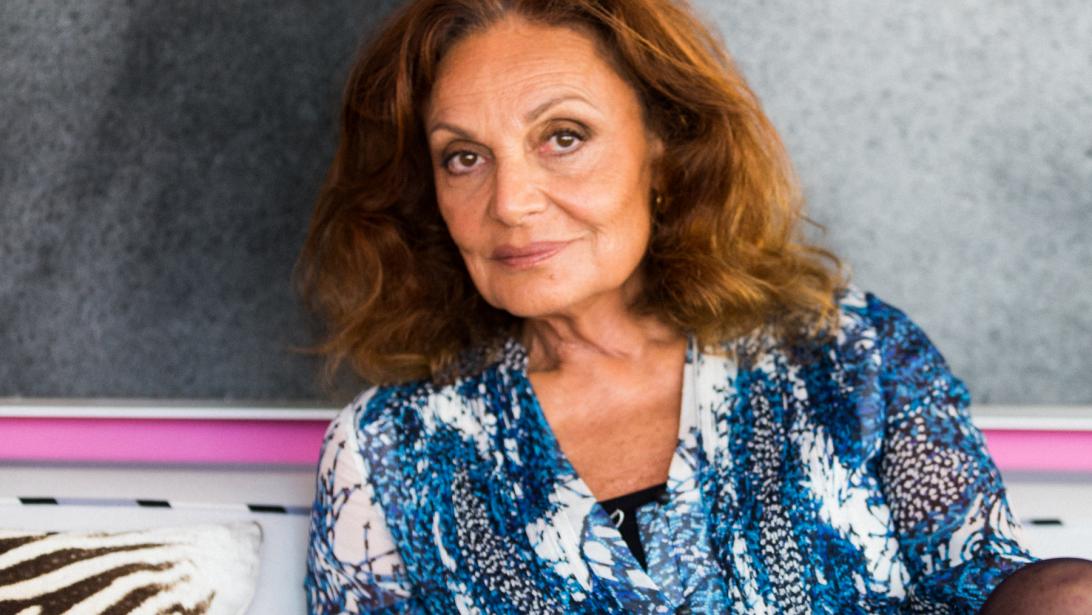 Diane Von Furstenberg voorspelt... De toekomst van de mode Diane Von Furstenberg voorspelt... De toekomst van de mode