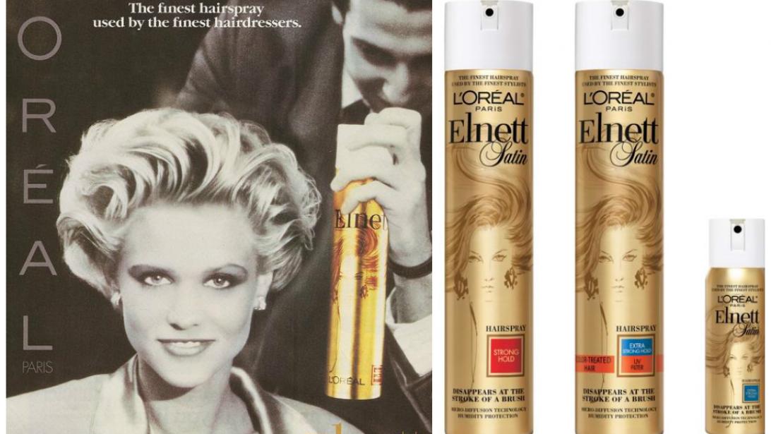 C’est culte : la laque Elnett de L'Oréal C’est culte : la laque Elnett de L'Oréal