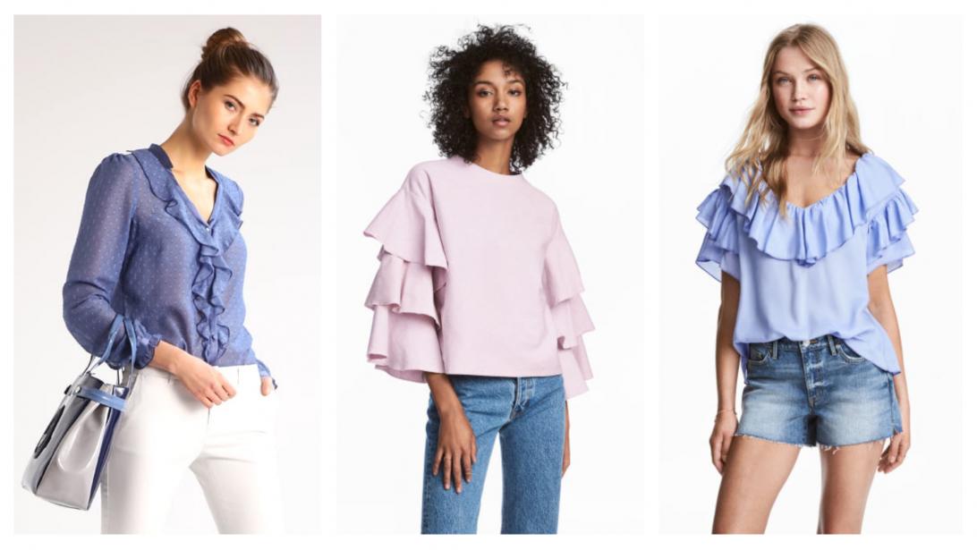 Mode: 10 blouses à volants à shopper pour un look chic et léger Mode: 10 blouses à volants à shopper pour un look chic et léger