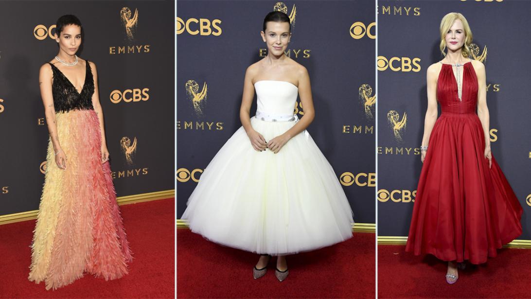 Emmy Awards 2017: onze favoriete rode loper looks Emmy Awards 2017: onze favoriete rode loper looks