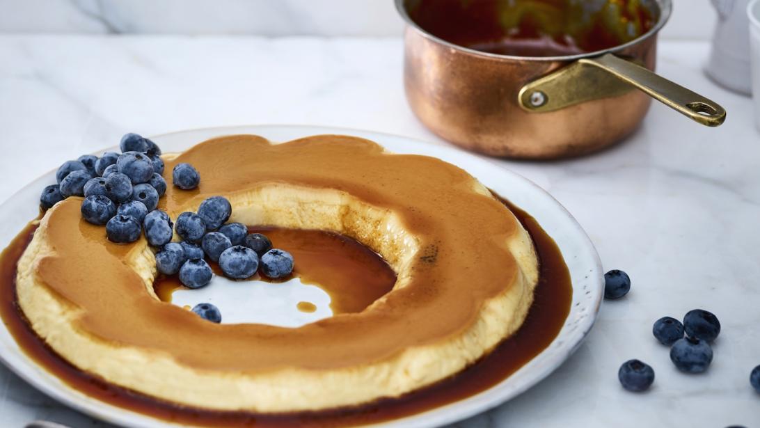Gourmand et léger: le savoureux flan au caramel à la fleur de sel Gourmand et léger: le savoureux flan au caramel à la fleur de sel