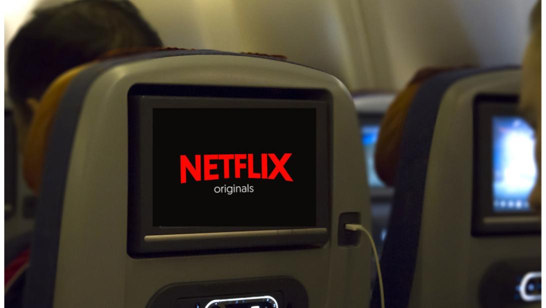 Good news: Netflix sera bientôt disponible... dans l'avion! Good news: Netflix sera bientôt disponible... dans l'avion!