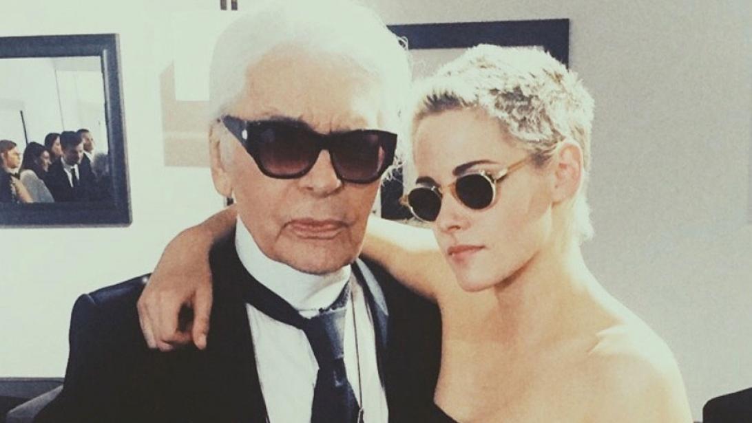 Karl Lagerfeld zegt zijn iconische look vaarwel Karl Lagerfeld zegt zijn iconische look vaarwel