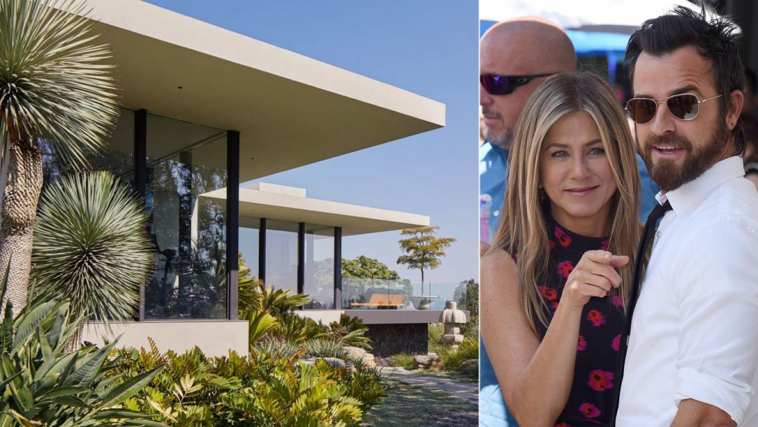 Binnenkijken in de miljoenenvilla van Jennifer Aniston Binnenkijken in de miljoenenvilla van Jennifer Aniston