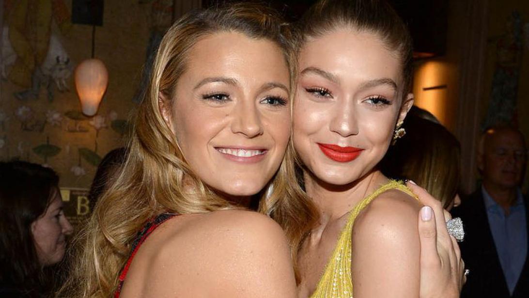 Dus dit gebeurt er als Blake Lively topmodel Gigi Hadid strikt voor een interview Dus dit gebeurt er als Blake Lively topmodel Gigi Hadid strikt voor een interview