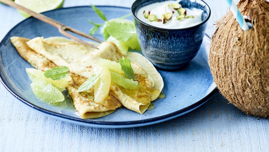 Recept: heerlijke pannenkoeken die goed zijn voor je lijn Recept: heerlijke pannenkoeken die goed zijn voor je lijn