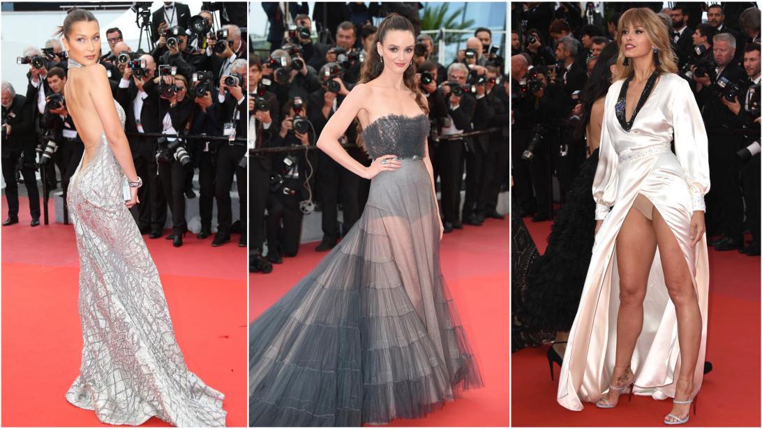 Cannes: en de Gouden Palm voor de mooiste en slechtste look gaat naar ... Cannes: en de Gouden Palm voor de mooiste en slechtste look gaat naar ...