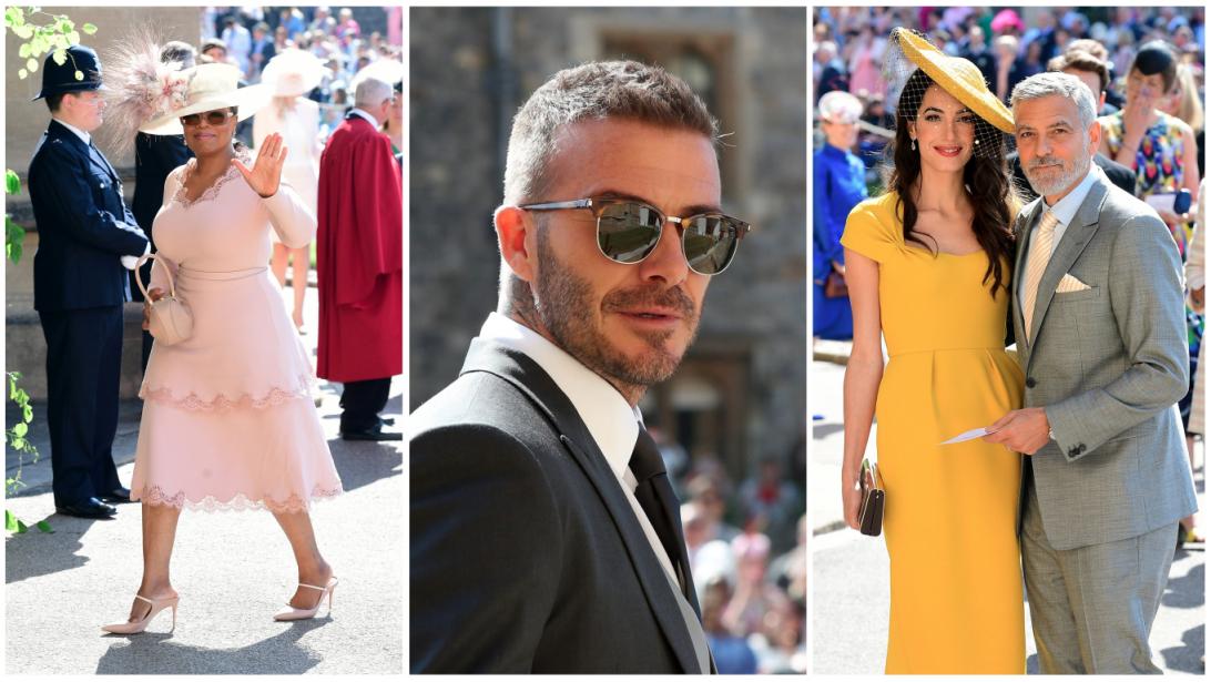Oprah, les Beckham, Clooney...: les invités du "royal wedding" sont arrivés! Oprah, les Beckham, Clooney...: les invités du "royal wedding" sont arrivés!