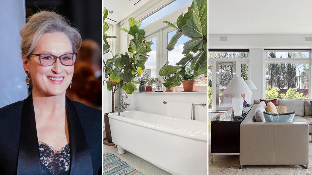 Binnenkijken: Meryl Streep verkoopt haar luxe penthouse in New York Binnenkijken: Meryl Streep verkoopt haar luxe penthouse in New York