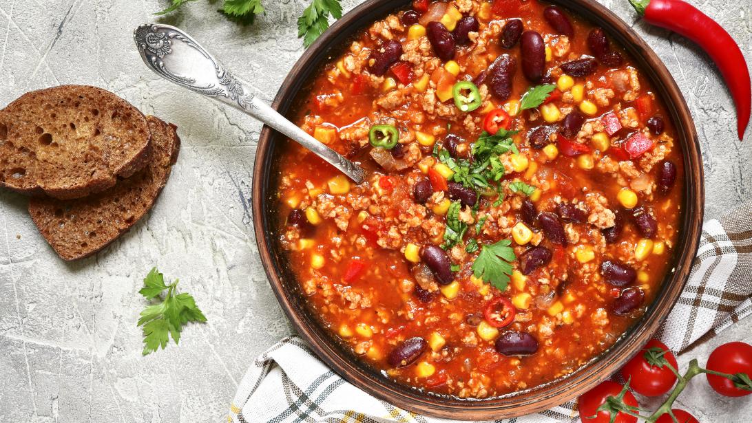 Hét recept voor overheerlijke chili con carne Hét recept voor overheerlijke chili con carne