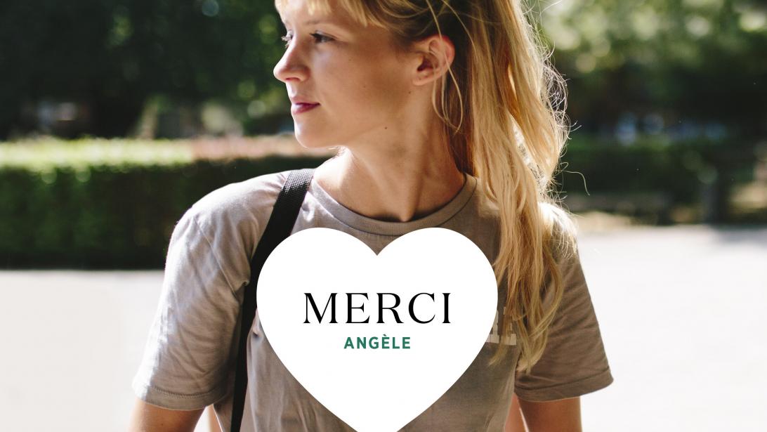 Merci, Angèle! Merci, Angèle!