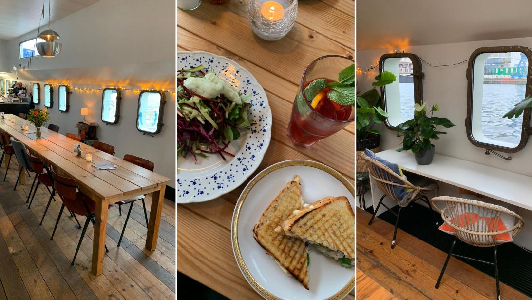 Noah: lunch & apero bar op het water van Gent Noah: lunch & apero bar op het water van Gent