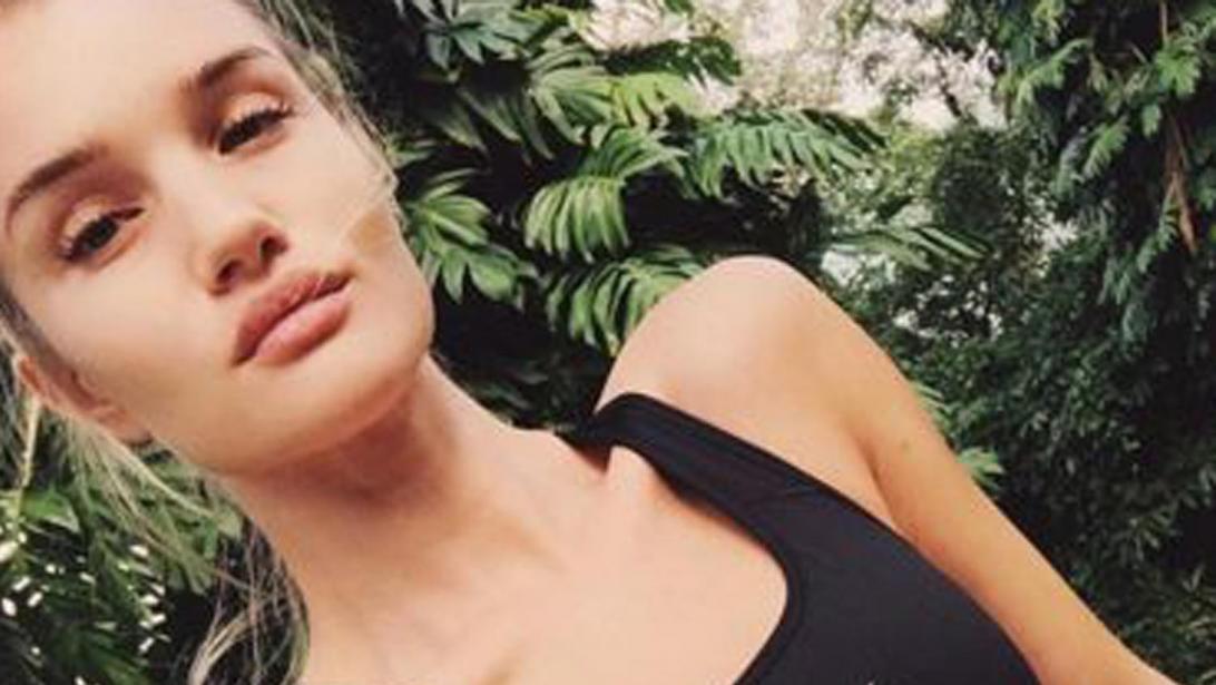 Een blik in het bord van een topmodel Een blik in het bord van een topmodel