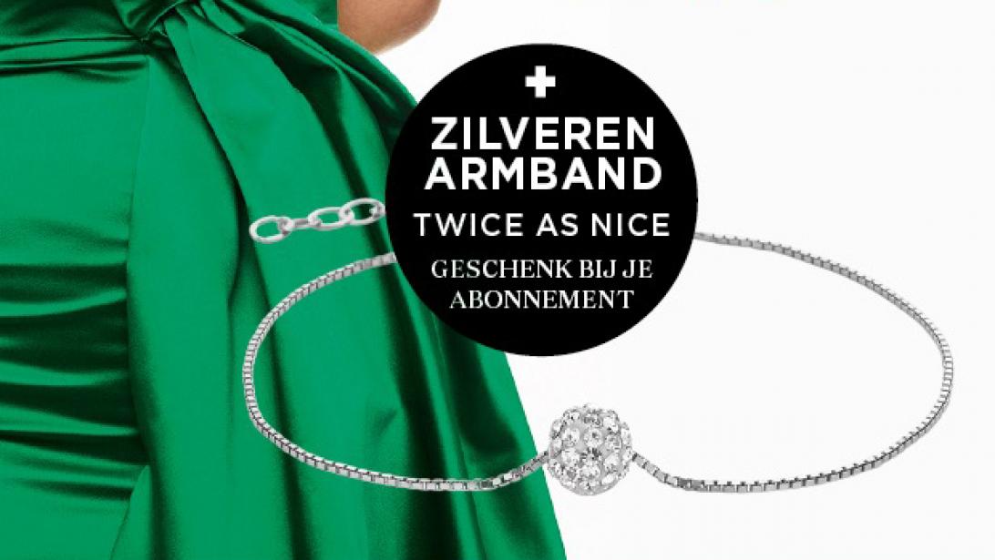 Abonneer je NU op Feeling en ontvang een zilveren armband van Twice as Nice Abonneer je NU op Feeling en ontvang een zilveren armband van Twice as Nice