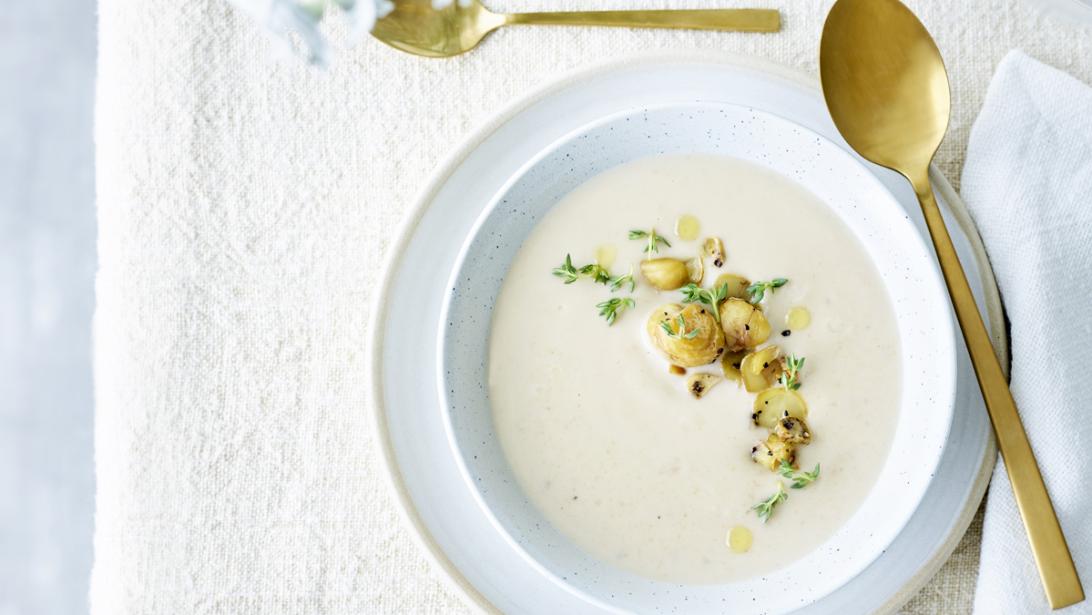 Easy peasy recept: fluweelzacht aardpeersoepje Easy peasy recept: fluweelzacht aardpeersoepje