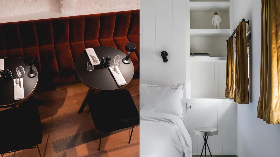 Hotel en Bar Riga: wegdromen in een oude valiezenwinkel Hotel en Bar Riga: wegdromen in een oude valiezenwinkel