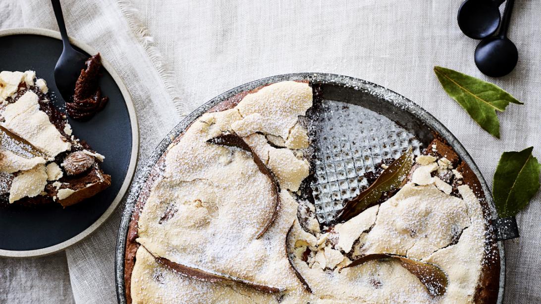 Smullen maar: chocoladetaart met laurier Smullen maar: chocoladetaart met laurier