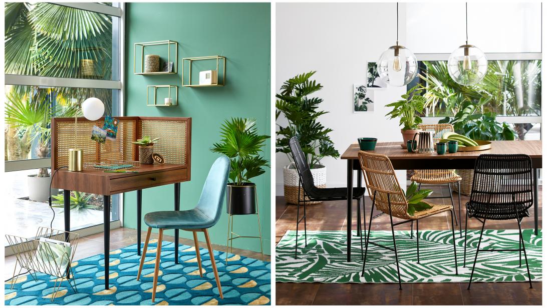 Déco: adoptez la tendance green pour un intérieur esprit "jungle" Déco: adoptez la tendance green pour un intérieur esprit "jungle"