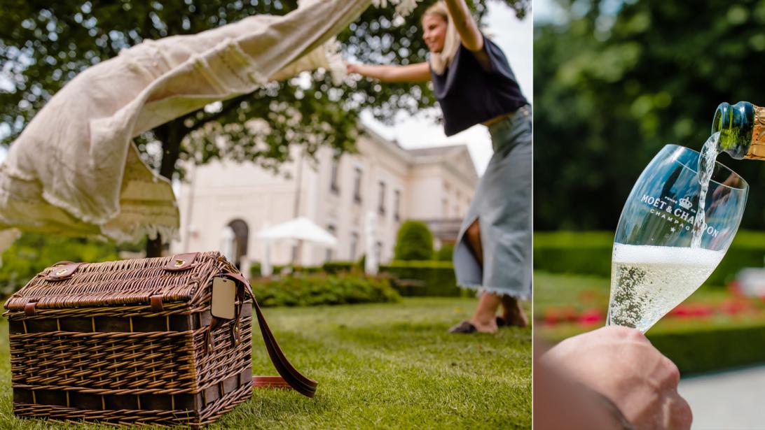 Grand Café den Brandt: luxueus picknicken in het park Grand Café den Brandt: luxueus picknicken in het park
