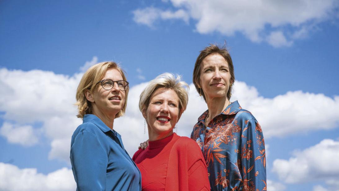 Girl power: Muriel, Conny en Eline investeren in bedrijven waar een vrouw aan het stuur zit Girl power: Muriel, Conny en Eline investeren in bedrijven waar een vrouw aan het stuur zit