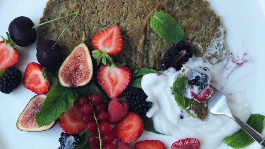 Hemels ontbijt: marvellous matcha pancakes Hemels ontbijt: marvellous matcha pancakes
