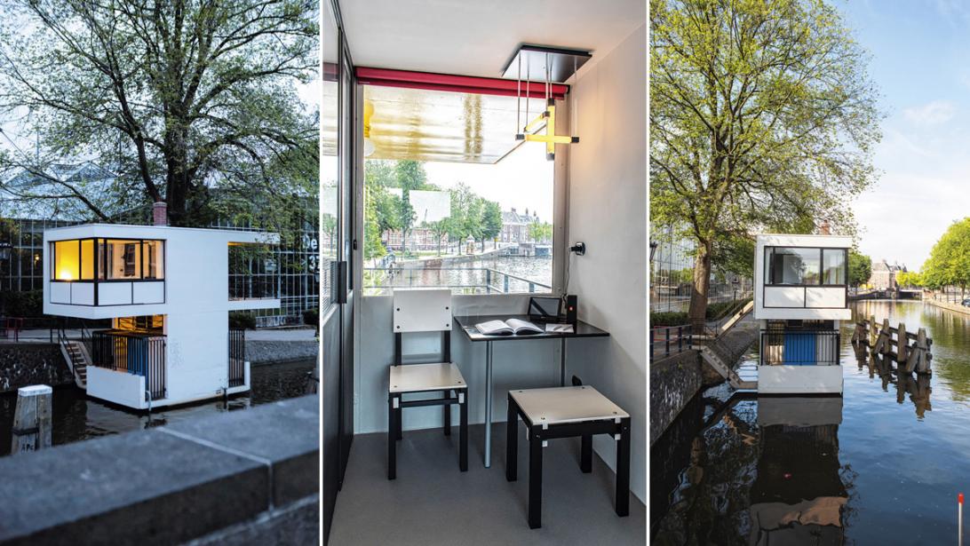 Weekendje weg op het water: mondriaantinten en modernisme op de Amsterdamse grachten Weekendje weg op het water: mondriaantinten en modernisme op de Amsterdamse grachten