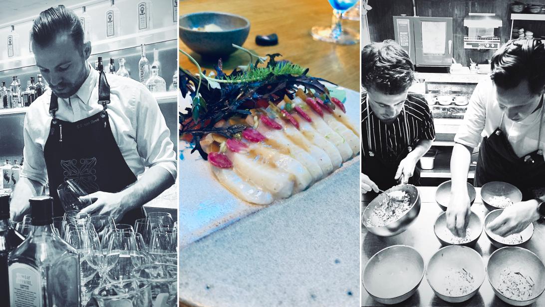 Chef meets bartender: onze journalist testte het gloednieuw culinair concept van restaurant Blueness Chef meets bartender: onze journalist testte het gloednieuw culinair concept van restaurant Blueness