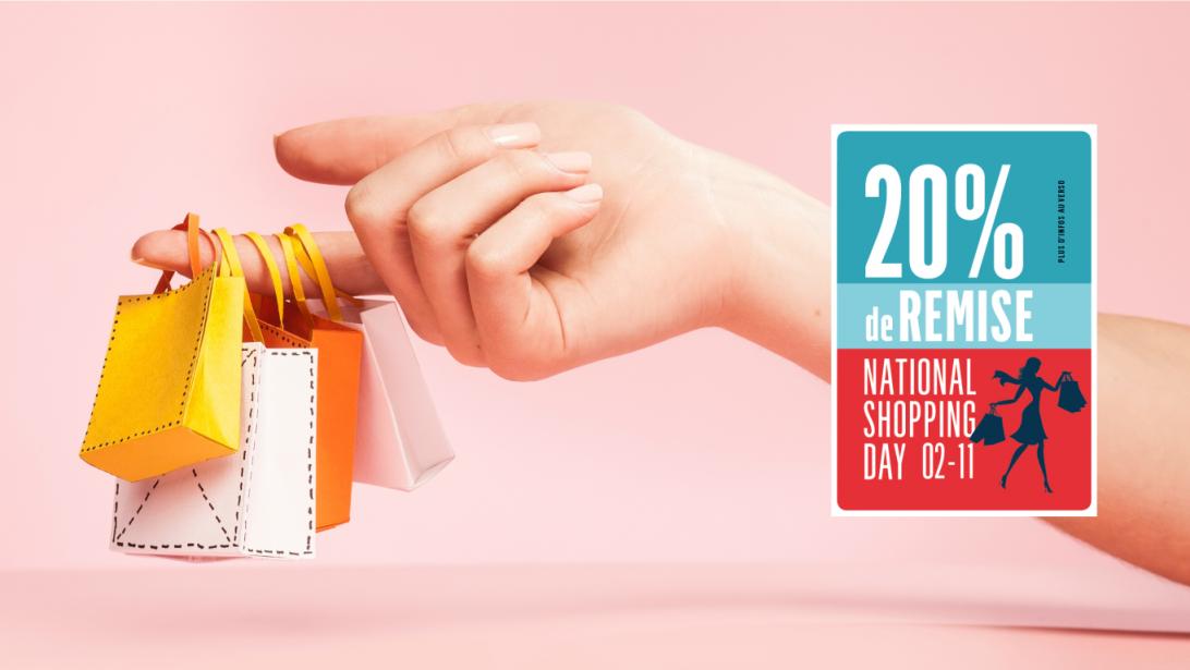 Le National Shopping Day est de retour avec ses réductions XXL!
