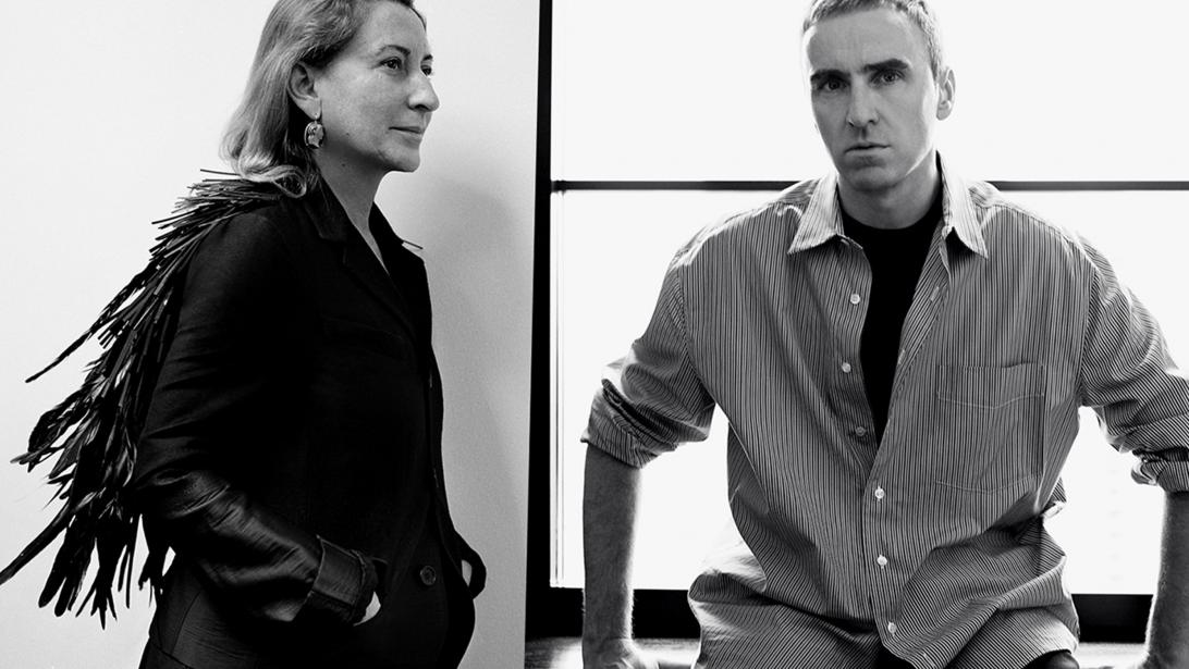 Le Belge Raf Simons prend les rênes de la création chez Prada Le Belge Raf Simons prend les rênes de la création chez Prada