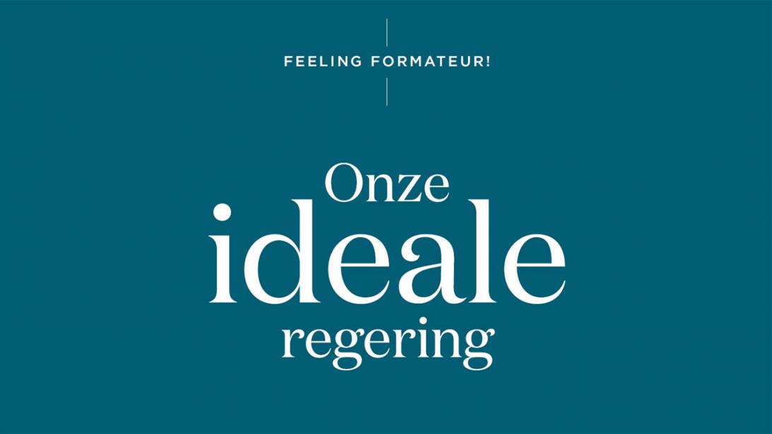 Internationale Vrouwendag: zo ziet Feeling's ideale regering eruit Internationale Vrouwendag: zo ziet Feeling's ideale regering eruit