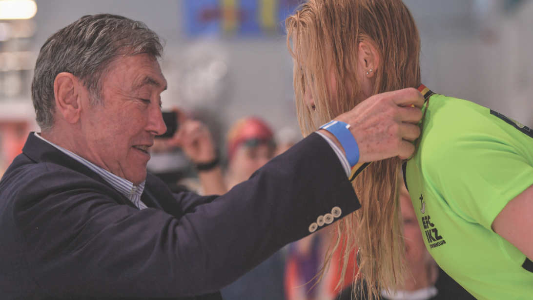 "Mon grand-père, cette icône": rencontre avec la petite-fille d'Eddy Merckx "Mon grand-père, cette icône": rencontre avec la petite-fille d'Eddy Merckx