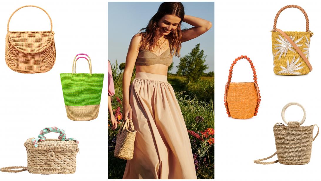 Le sac must-have de l'été: elles craquent toutes pour le panier! Le sac must-have de l'été: elles craquent toutes pour le panier!