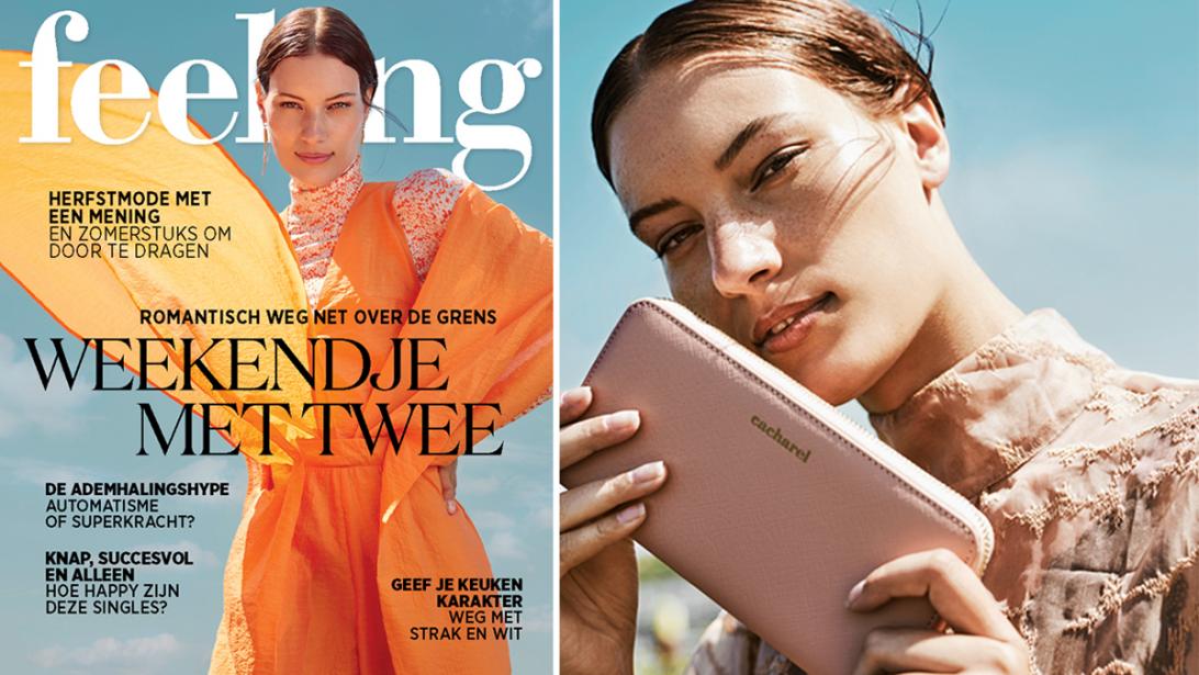 Actie: 1 jaar Feeling + een gratis portemonnee van Cacharel Actie: 1 jaar Feeling + een gratis portemonnee van Cacharel