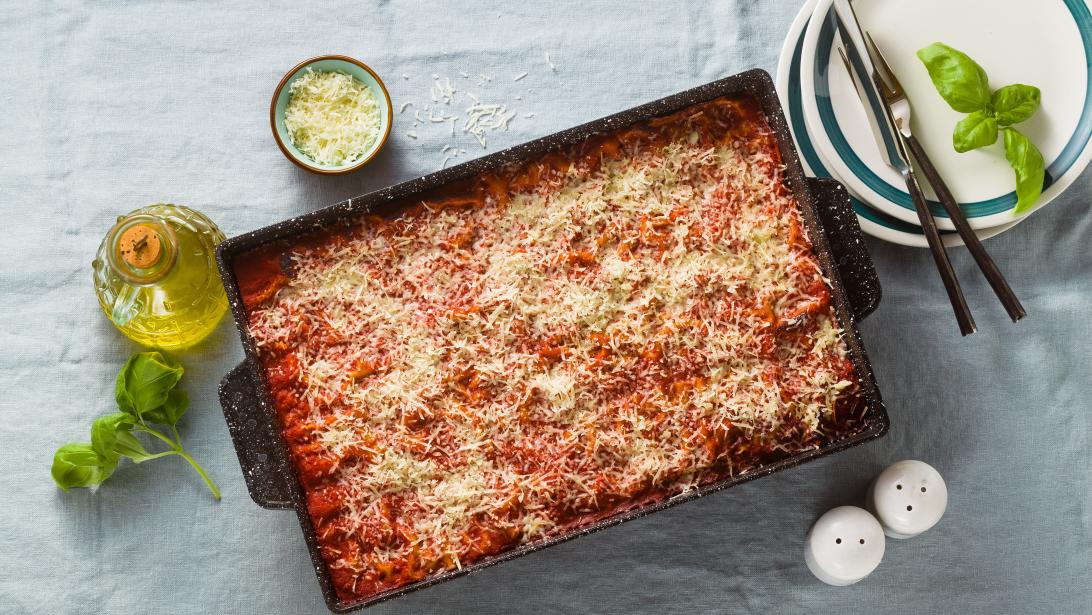 Italiaans recept: lasagne met linzenragout Italiaans recept: lasagne met linzenragout