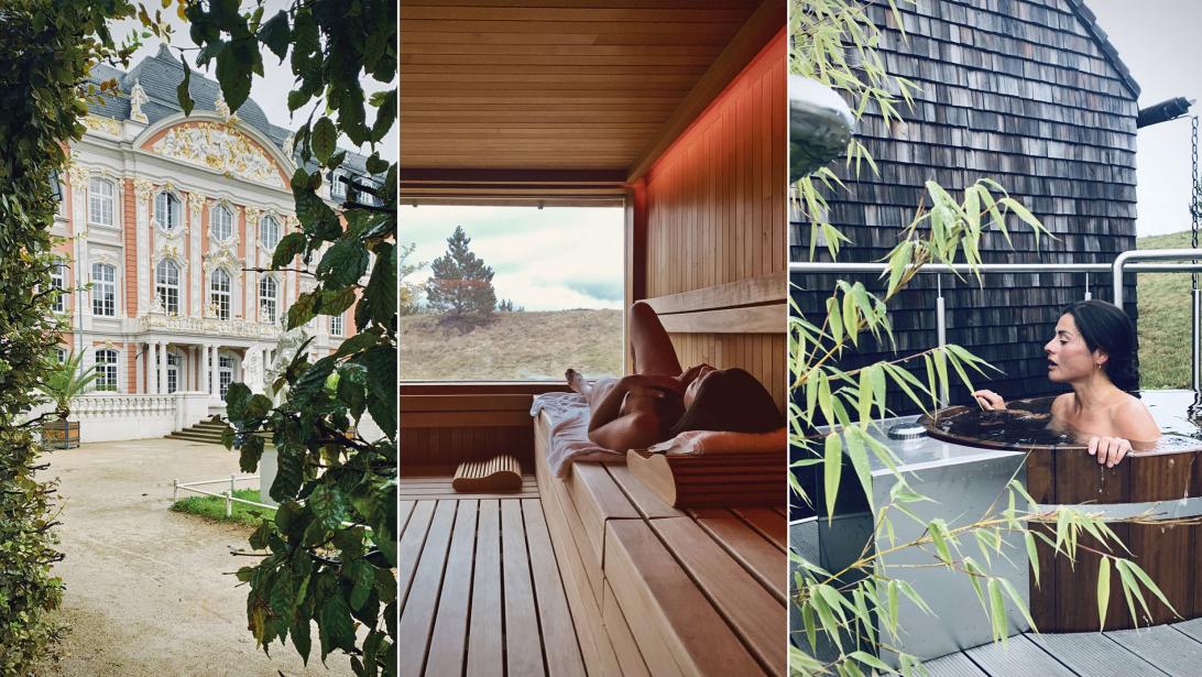 Genieten van de regen: bij dit Keltisch wellnesshotel in Saarland kan het Genieten van de regen: bij dit Keltisch wellnesshotel in Saarland kan het
