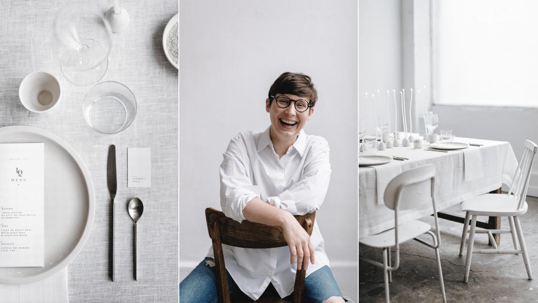 Tafeltje dek-je: Nessa Buonomo toont hoe je een serene feesttafel creëert Tafeltje dek-je: Nessa Buonomo toont hoe je een serene feesttafel creëert