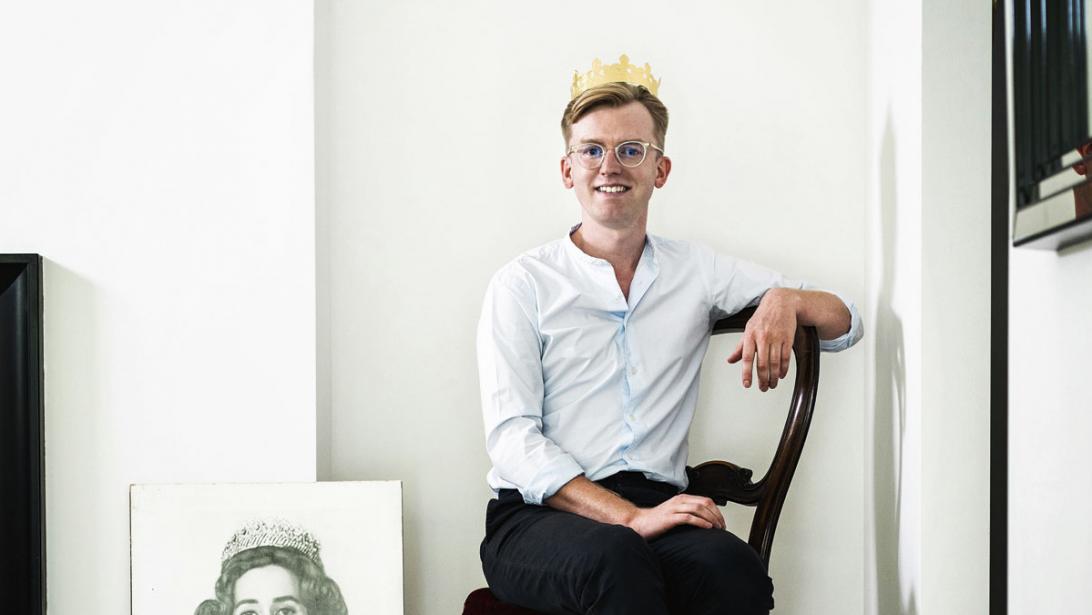 Royaltylover Gertjan (29): "De inboedel van kastelen en paleizen fascineert me" Royaltylover Gertjan (29): "De inboedel van kastelen en paleizen fascineert me"