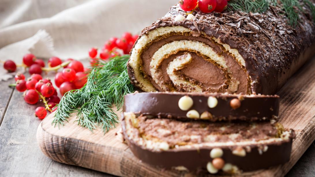 La recette inratable de la bûche traditionnelle au chocolat La recette inratable de la bûche traditionnelle au chocolat